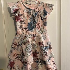 Chasing Fireflies Pink floral dress
